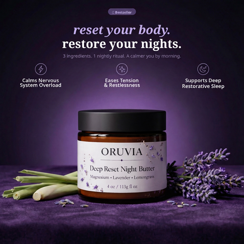 Oruvia Deep Reset Night Butter