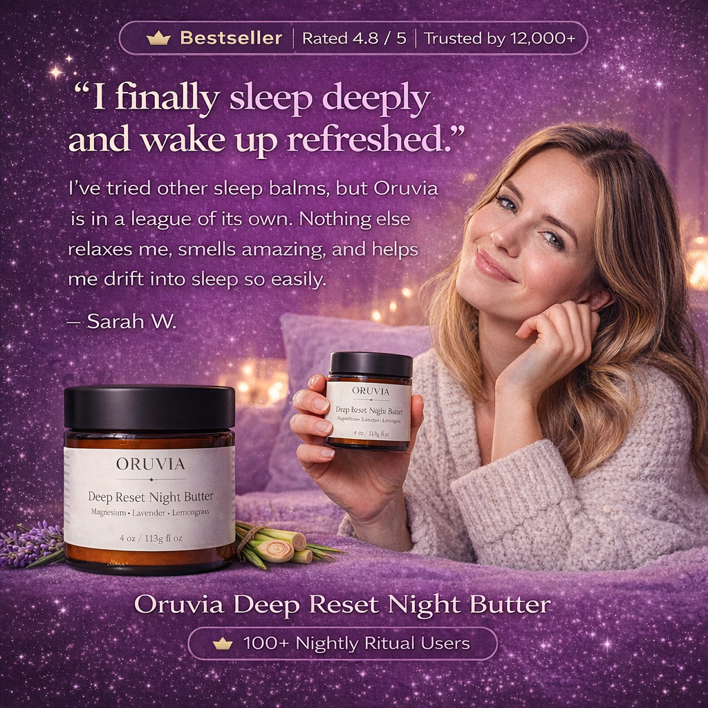 Oruvia Deep Reset Night Butter