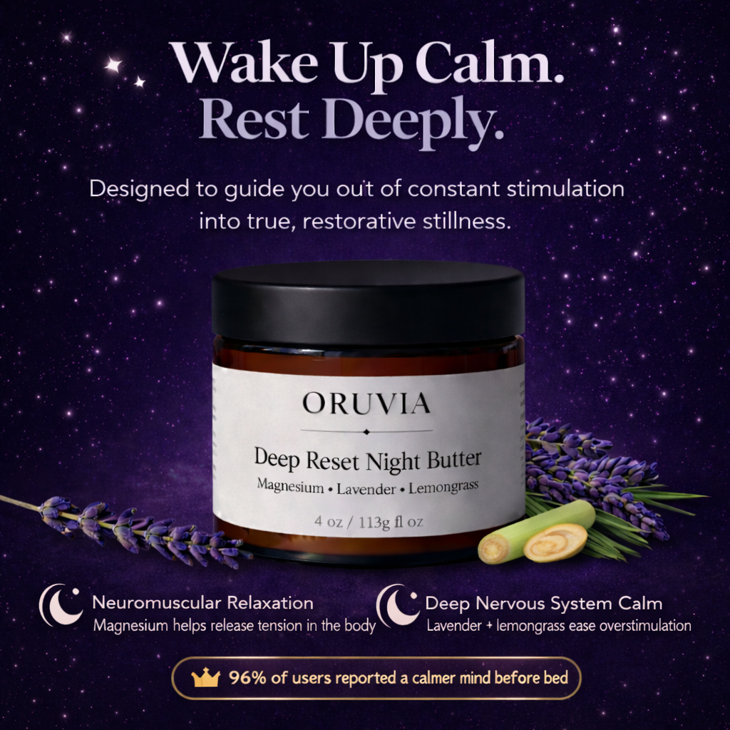 Oruvia Deep Reset Night Butter