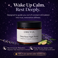 Oruvia Deep Reset Night Butter